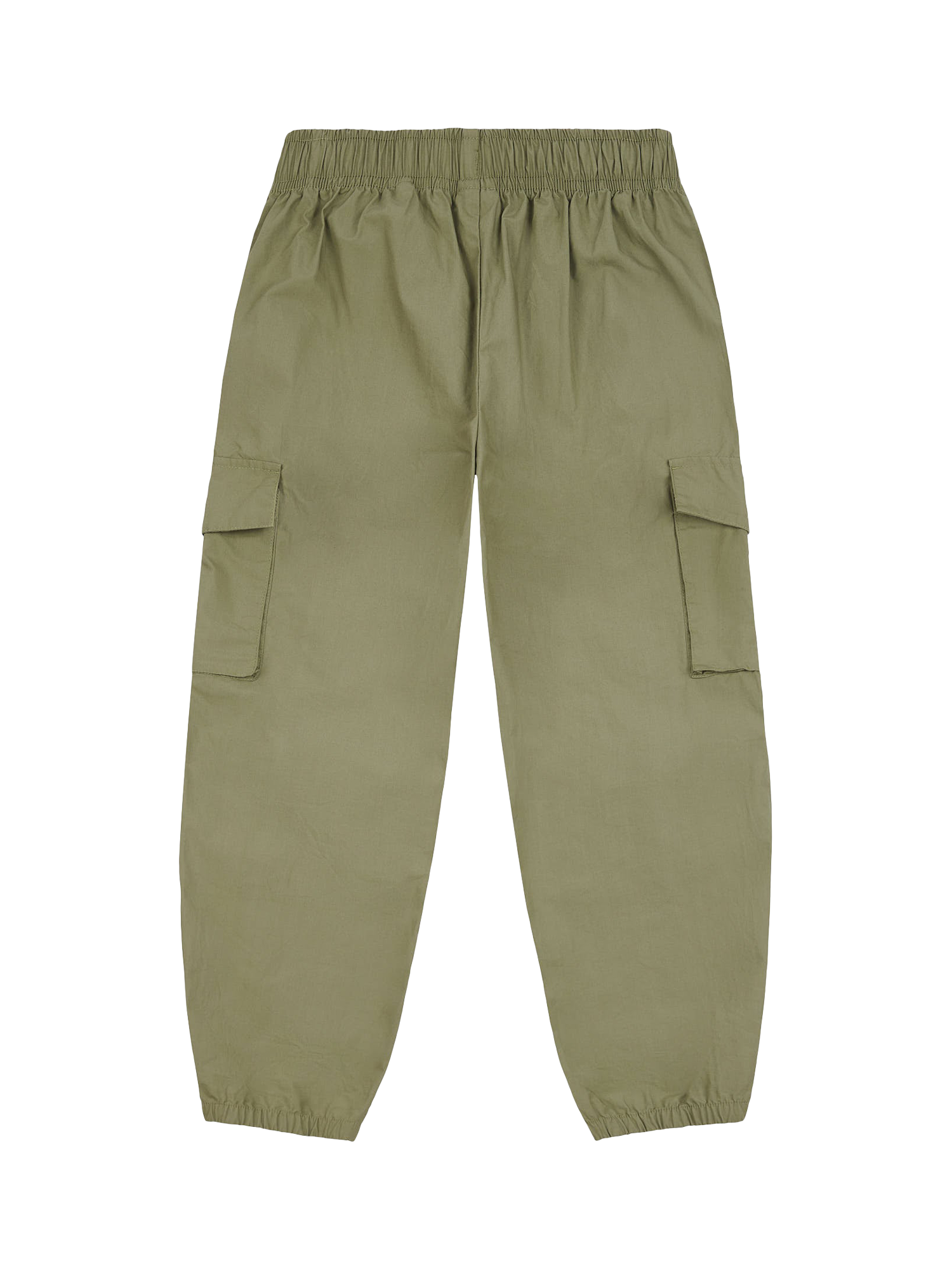 Product image 8 of 10, which shows New Balance Kids' Premium Cotton Cargo Trousers, Dark Olivine, 7-8 years
