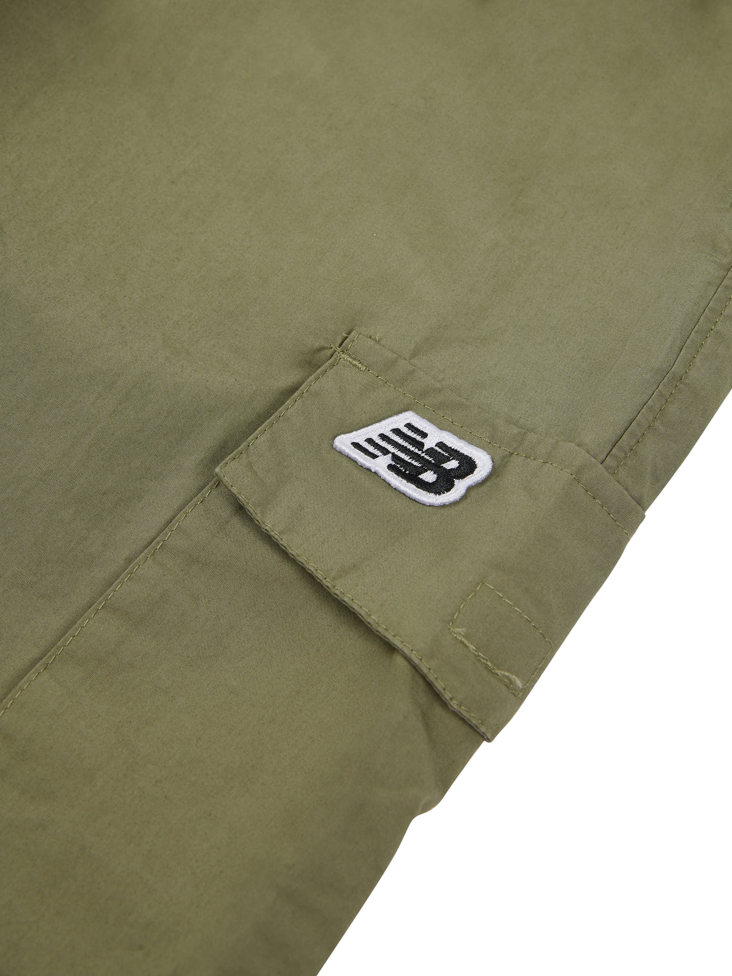 Product image 9 of 10, which shows New Balance Kids' Premium Cotton Cargo Trousers, Dark Olivine, 7-8 years