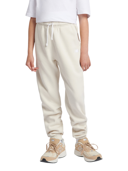 New Balance Kids' Small Logo Joggers, Linen