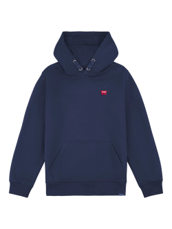 Wrangler Kids' Festival Badge Hoodie, Navy Balzer, Navy Blazer