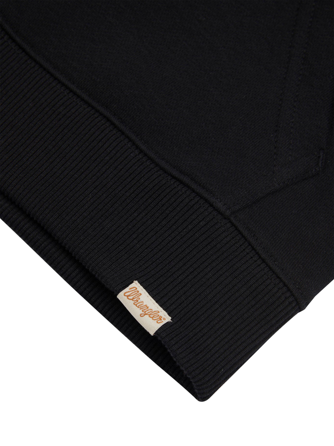 Product image 9 of 9, which shows Wrangler Kids' Festival Badge Zip Up Hoodie, Black, 7-8 years
