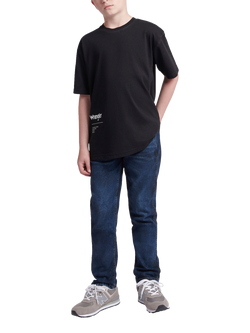 Wrangler Kids' Photographic Cotton T- Shirt - view 2, Black
