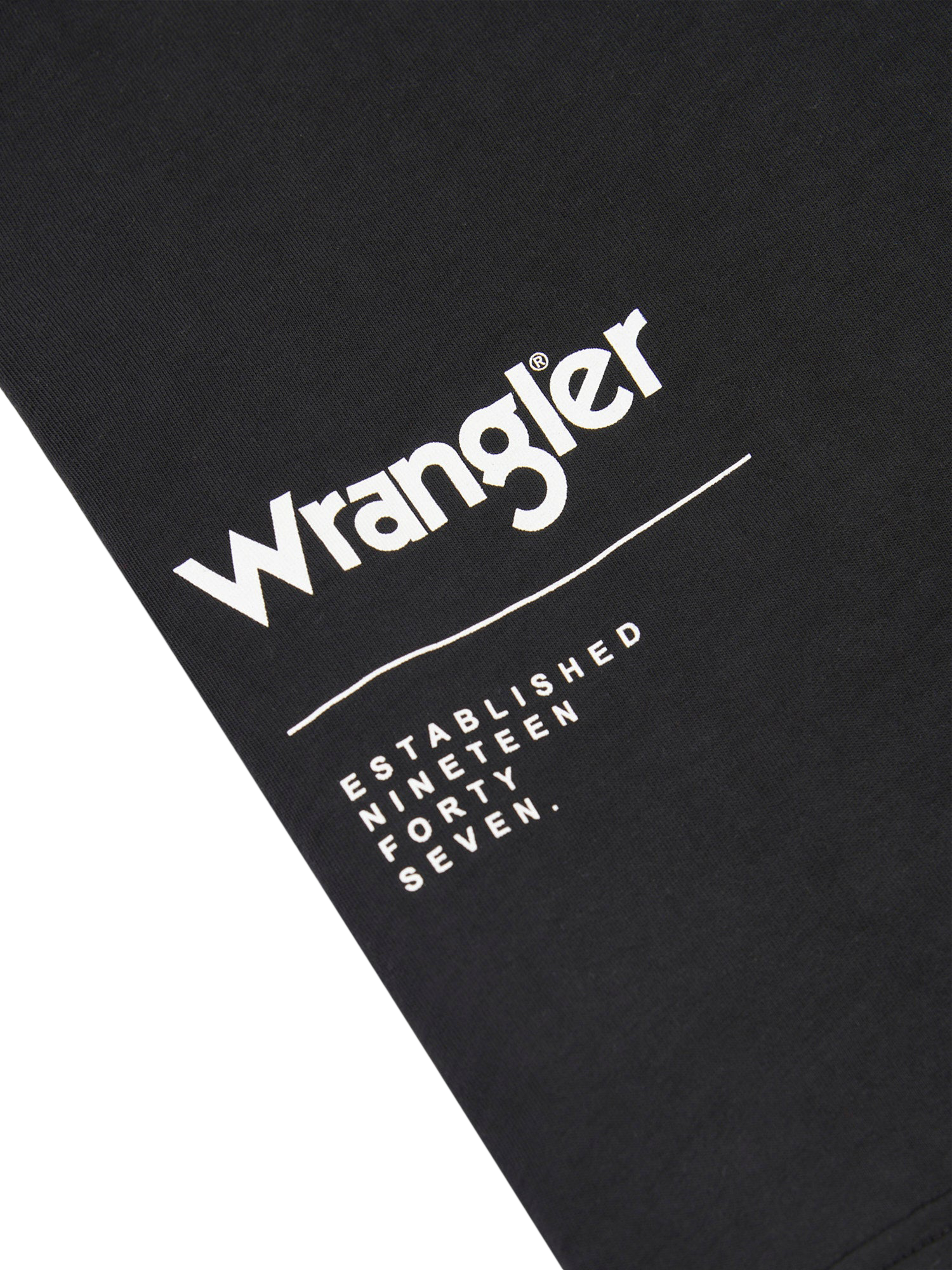 Product image 6 of 7, which shows Wrangler Kids' Photographic Cotton T- Shirt, Black, 7-8 years