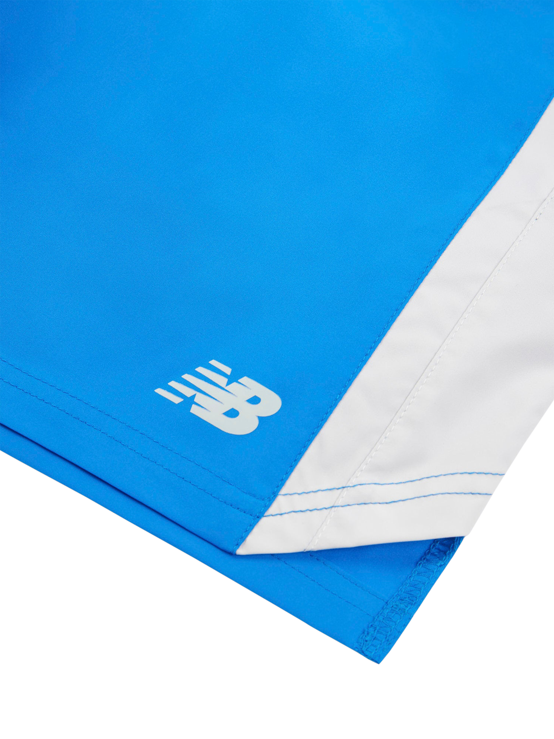 Product image 7 of 7, which shows New Balance Kids' Athletic Shorts, Blue Oasis, 7-8 years