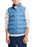New Balance Kids' Quilted Gilet, Heron Blue