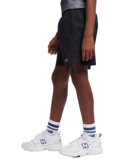 New Balance Kids' Athletic Shorts, Caviar - view 2, Caviar