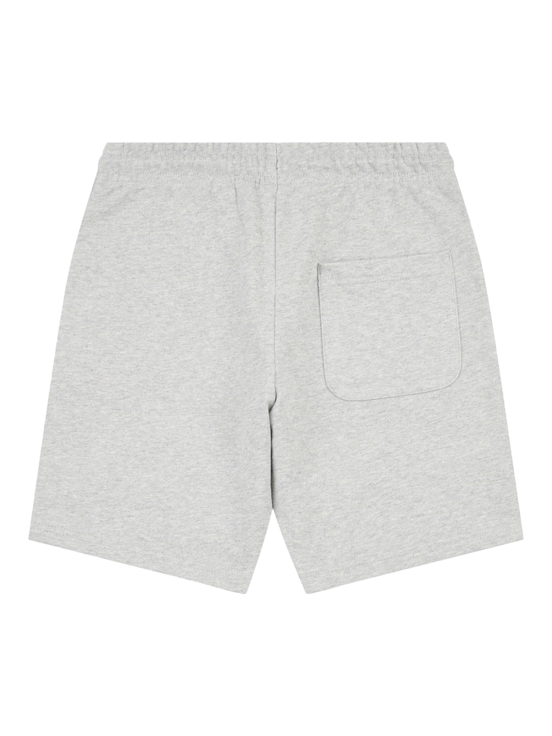 Product image 7 of 8, which shows New Balance Kids' Stacked Logo Shorts, Athletic Grey Heather, 3-4 years