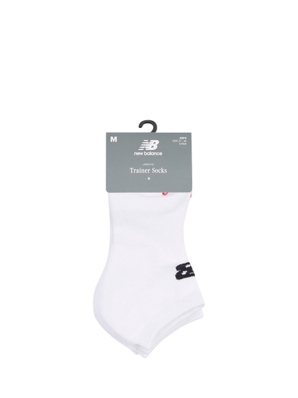 New Balance Kids' Everyday Trainer Socks, Pack of 3, Bright White - view 2, Bright White