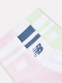 New Balance Kids' Socks, Pack of 3, Multi - view 2, Multi