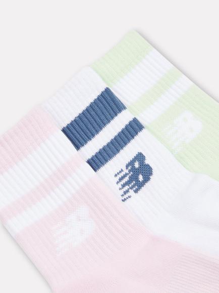 New Balance Kids' Socks, Pack of 3, Multi - view 2, Multi