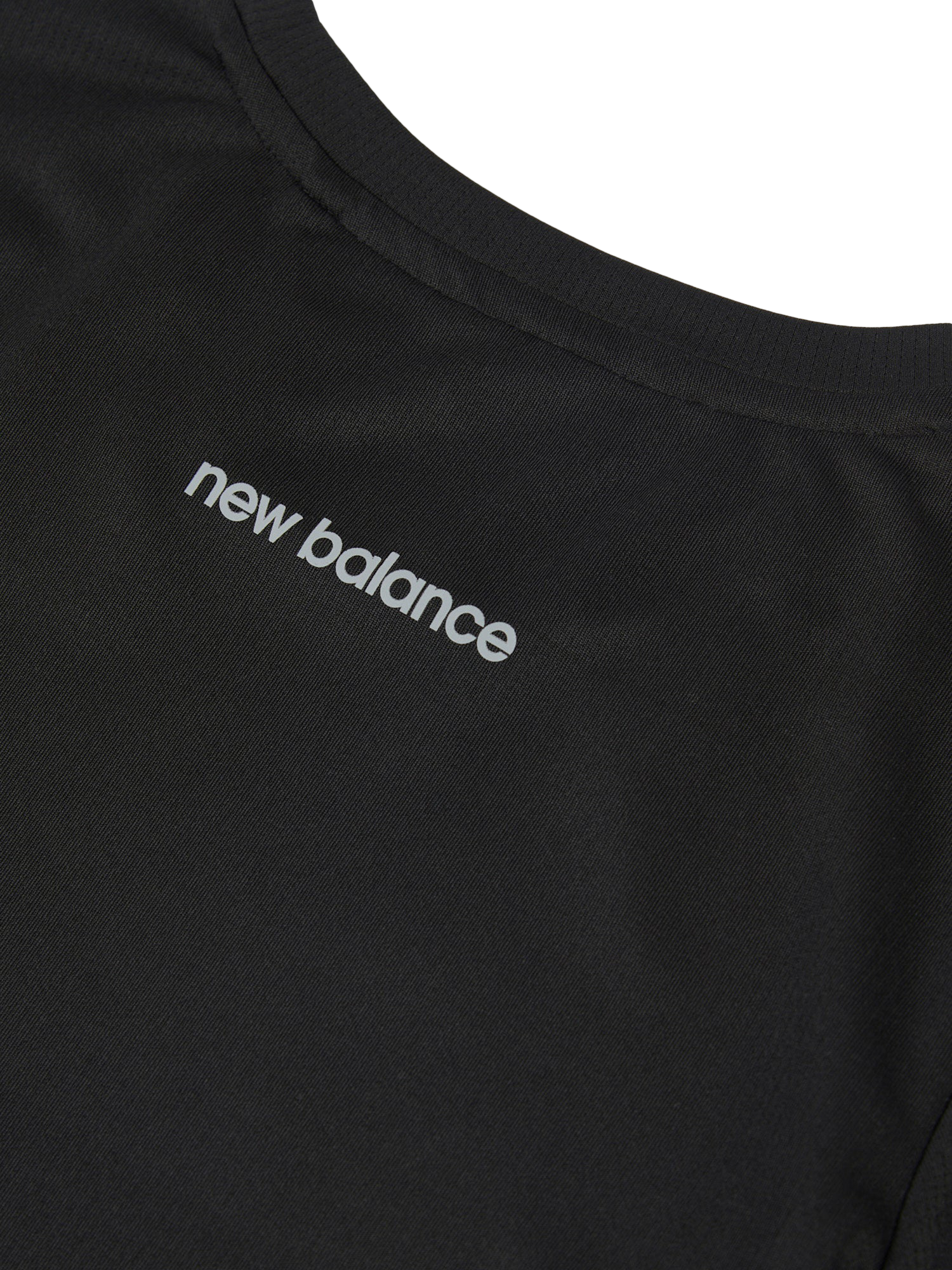 Product image 2 of 10, which shows New Balance Kids' Athletic T-Shirt, Caviar, 7-8 years