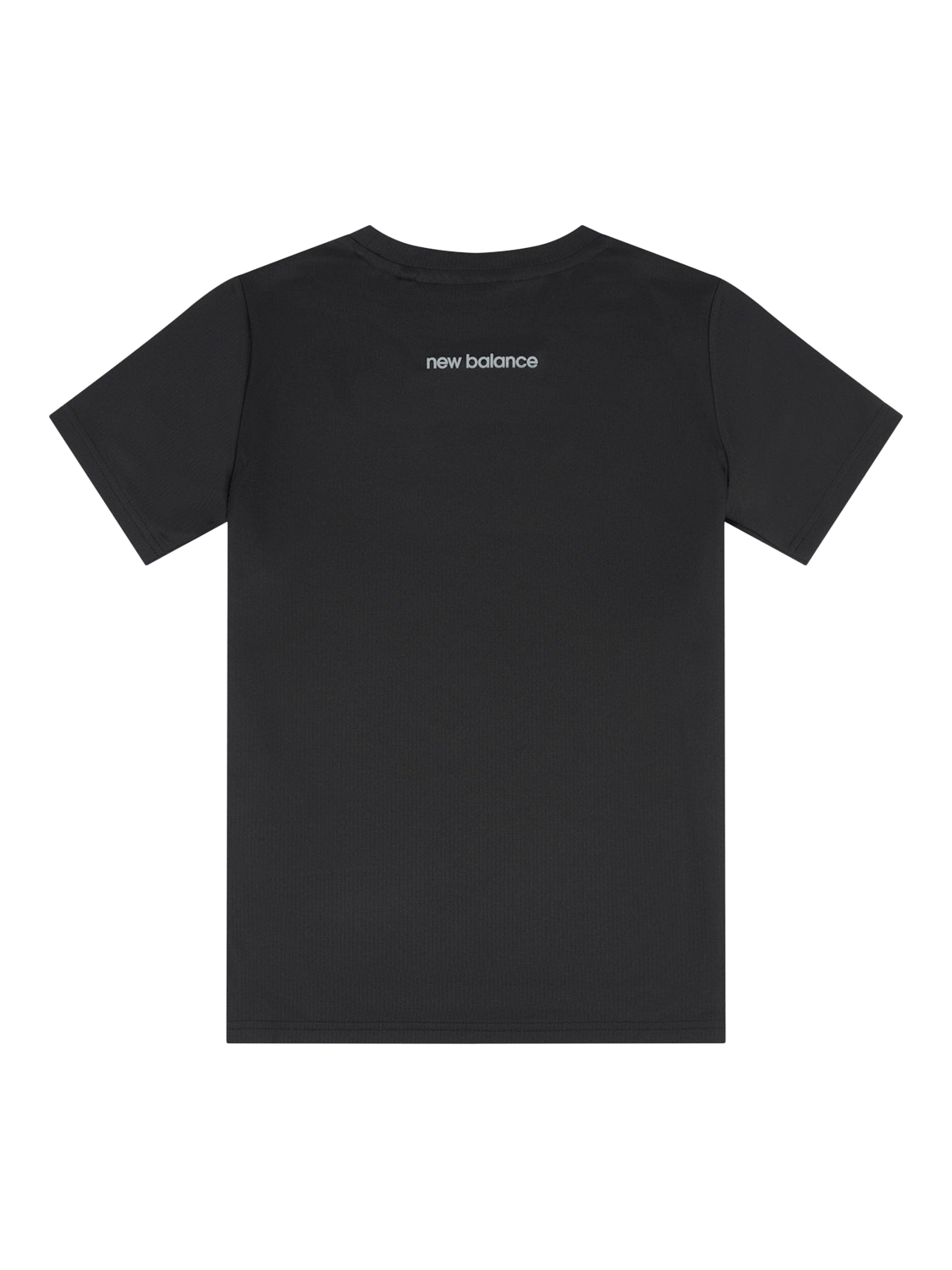 Product image 10 of 10, which shows New Balance Kids' Athletic T-Shirt, Caviar, 7-8 years