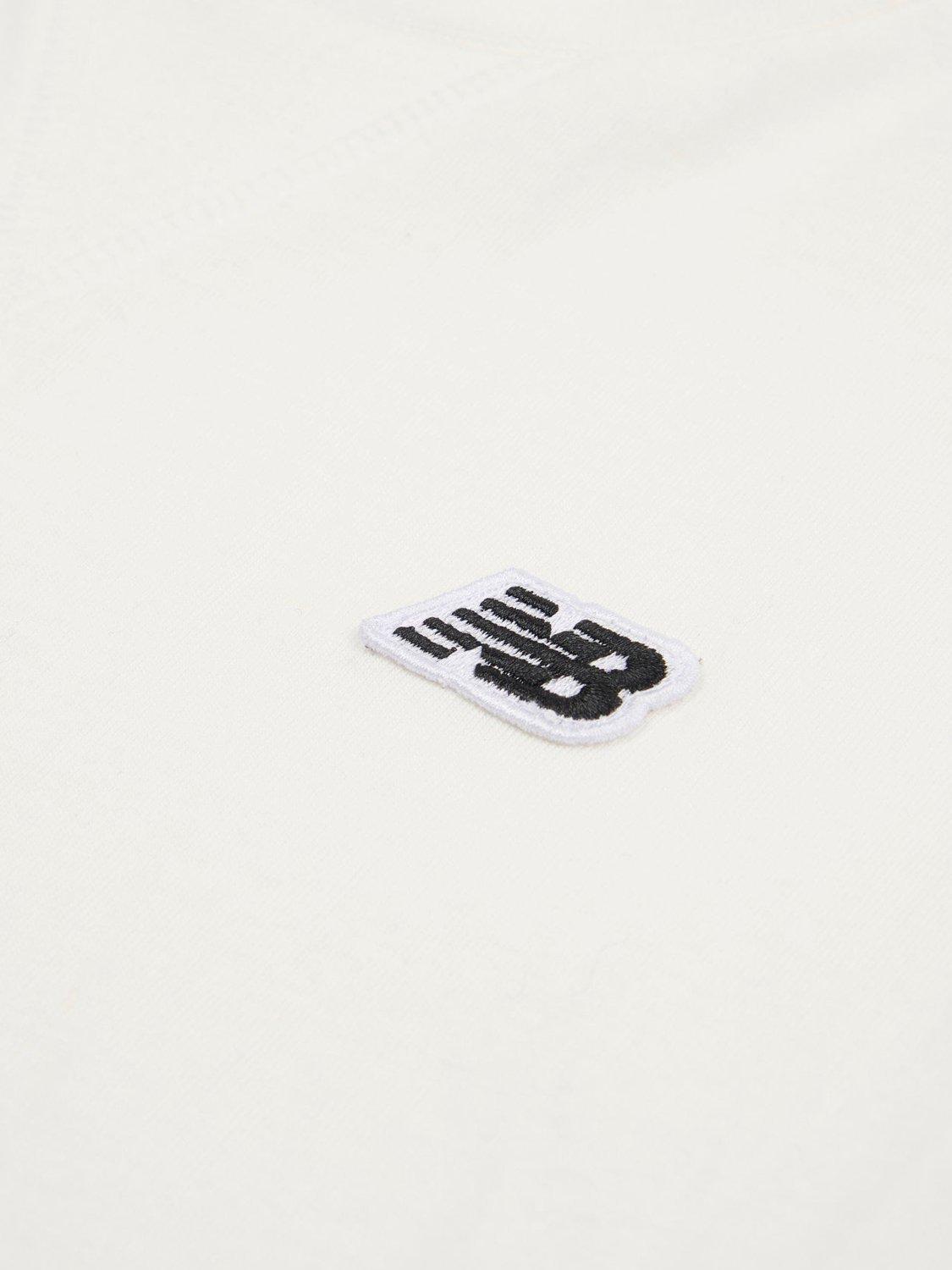 Product image 8 of 8, which shows New Balance Kids' Premium Cotton T-Shirt, Sea Salt, 7-8 years