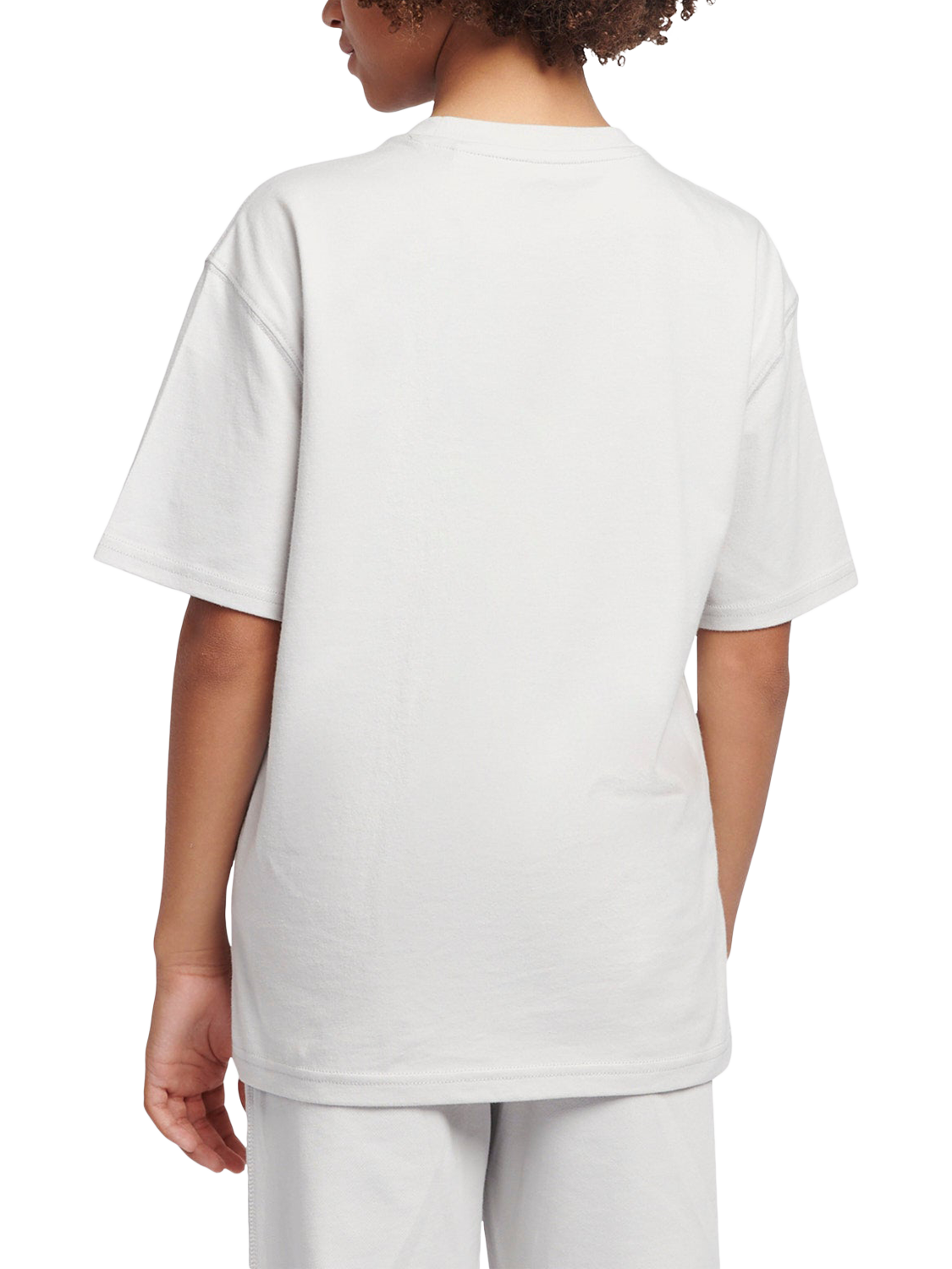 Product image 3 of 8, which shows New Balance Kids' Small Logo T-Shirt, Grey Matter, 7-8 years
