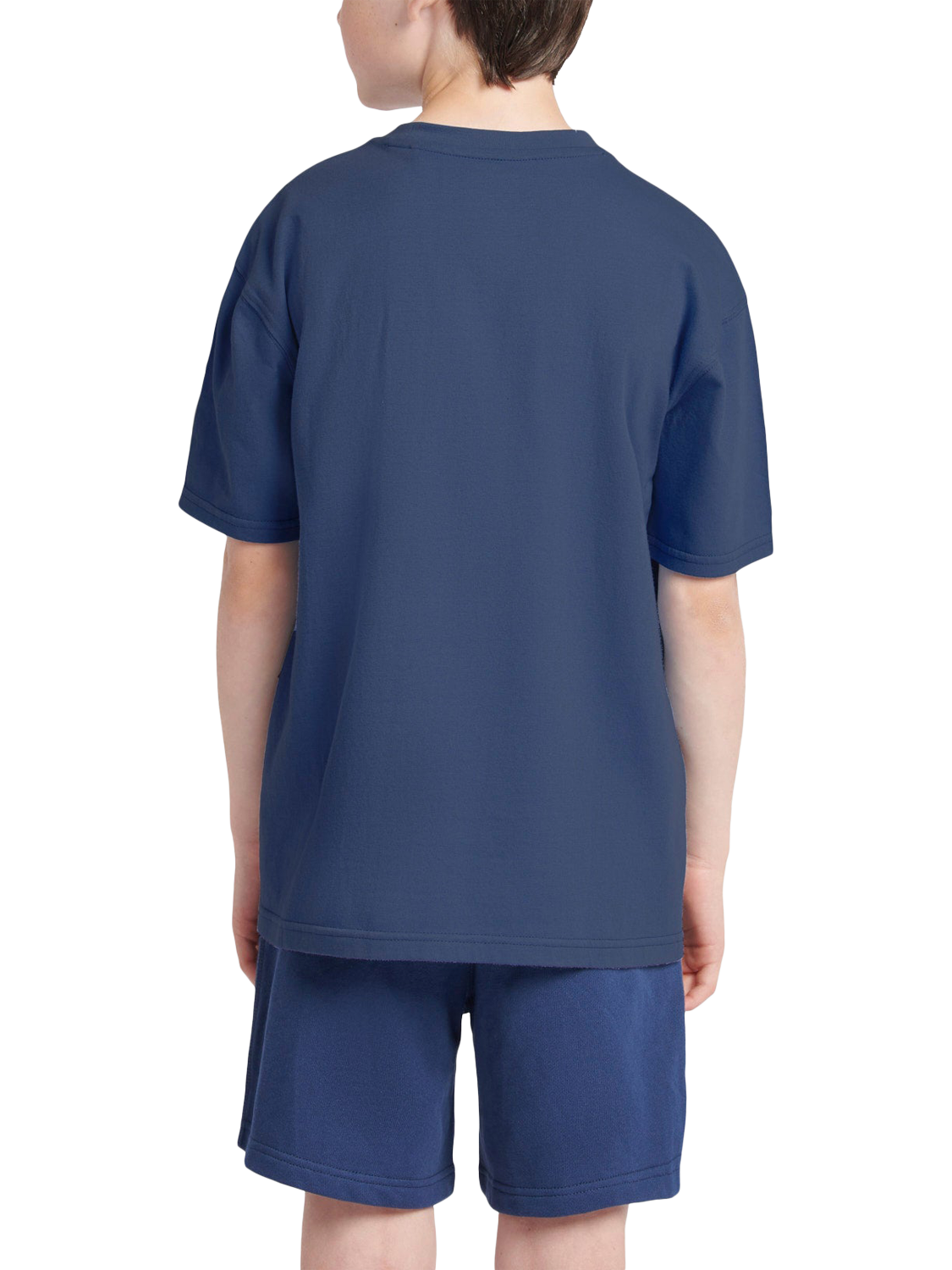 Product image 3 of 8, which shows New Balance Kids' Small Logo T-Shirt, Navy, 7-8 years