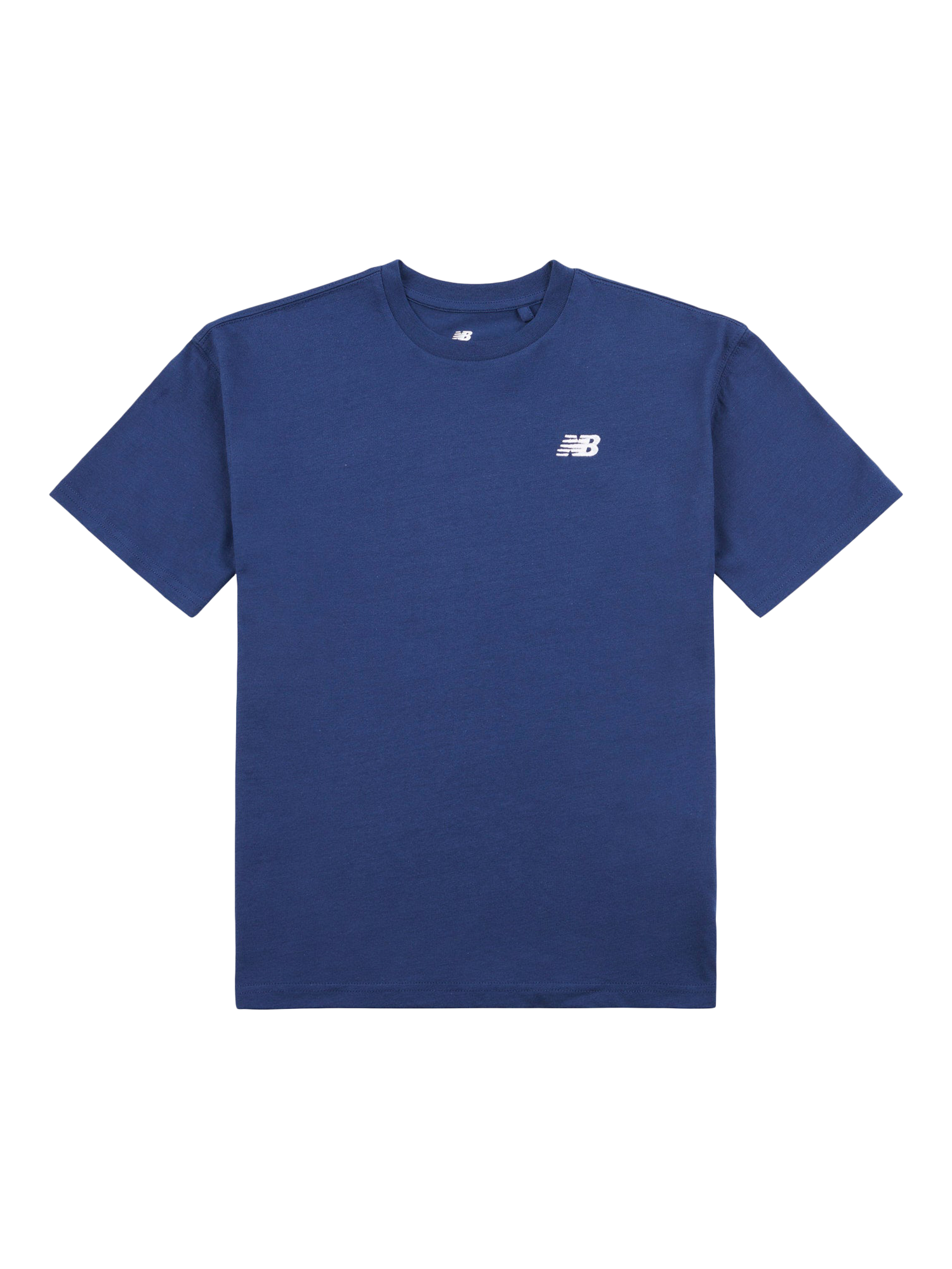 Product image 6 of 8, which shows New Balance Kids' Small Logo T-Shirt, Navy, 7-8 years
