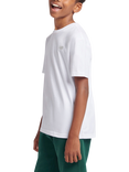 New Balance Kids' Small Logo T-Shirt, Bright White