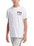 New Balance Kids' Trainer Poster Hoodie, Bright White, Bright White