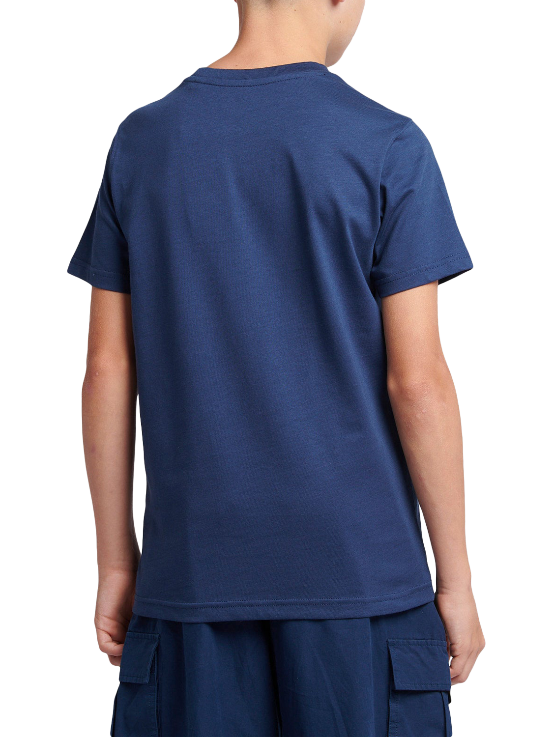 Product image 3 of 8, which shows New Balance Kids' Logo T-Shirt, Navy, 3-4 years