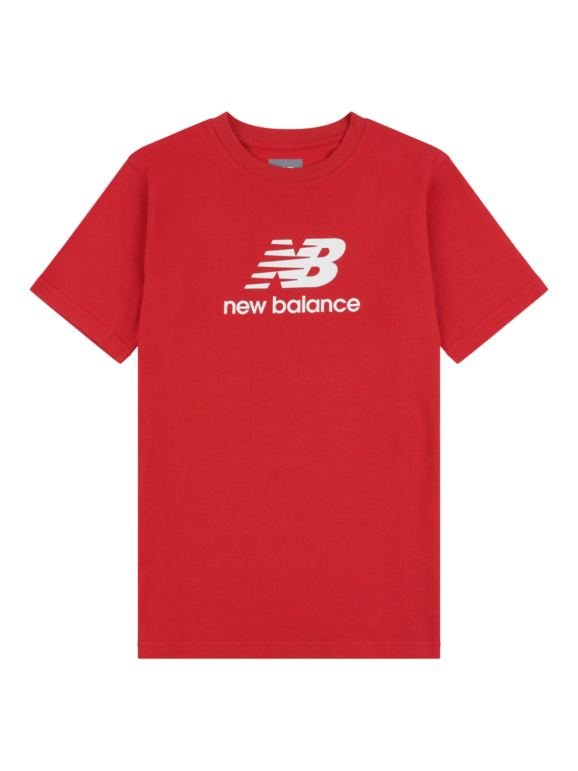 Product image 6 of 8, which shows New Balance Kids' Logo T-Shirt, Team Red, 3-4 years