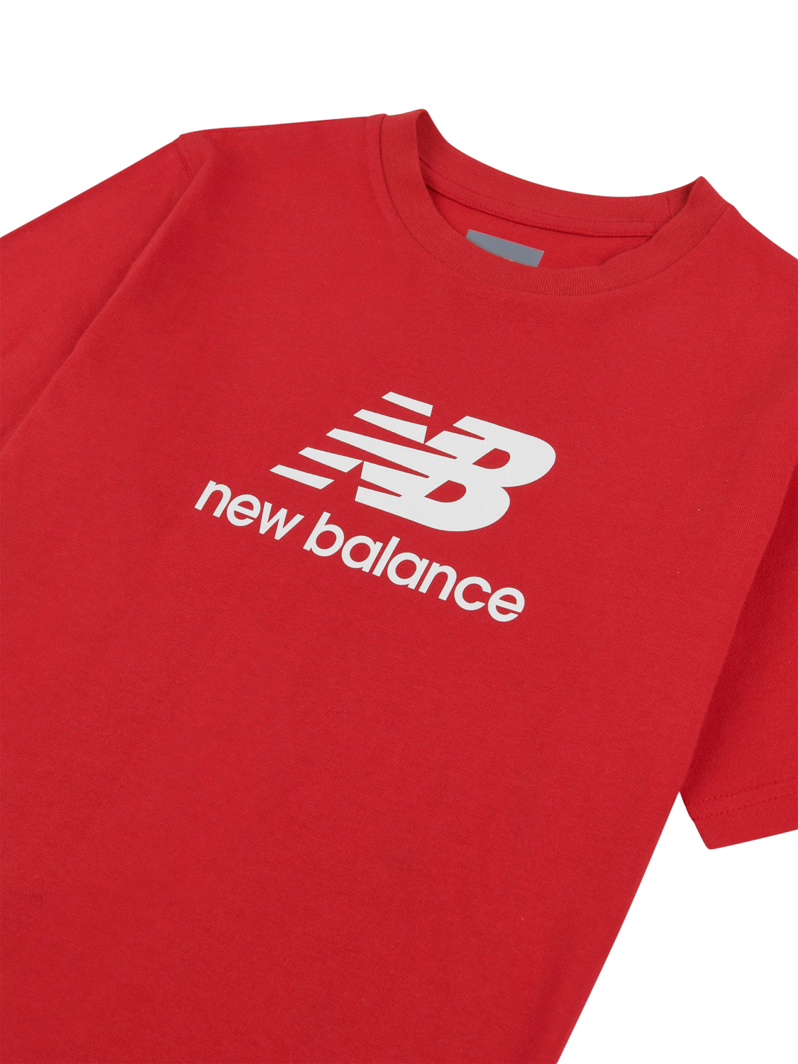 Product image 8 of 8, which shows New Balance Kids' Logo T-Shirt, Team Red, 3-4 years