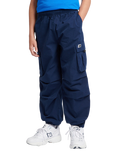 New Balance Kids' Parachute Trousers, Navy