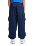 New Balance Kids' Parachute Trousers, Navy