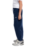 New Balance Kids' Polar Fleece Jogging Bottoms, Navy