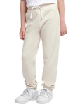 New Balance Kids' Brush Back Small Logo Joggers, Stoneware