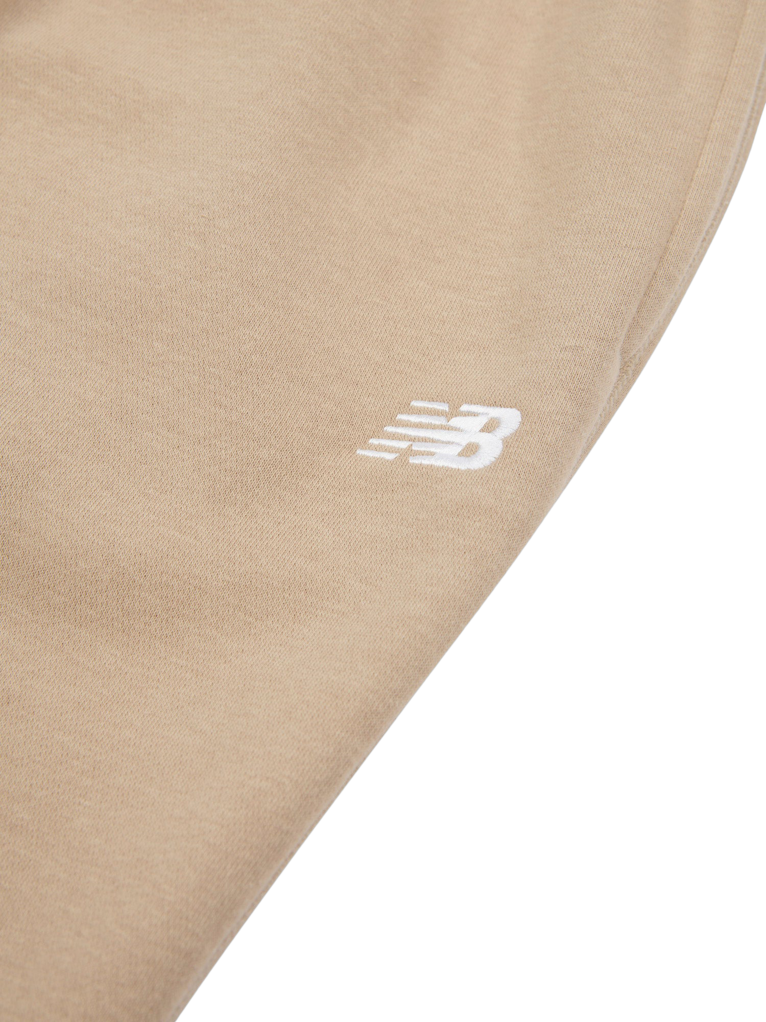 Product image 8 of 8, which shows New Balance Kids' Brush Back Small Logo Joggers, Stoneware, 7-8 years