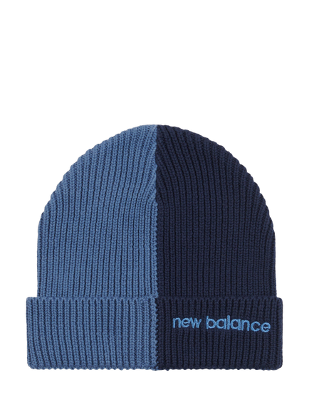 New Balance Kids' Two Tone Beanie, Heron Blue, Heron Blue