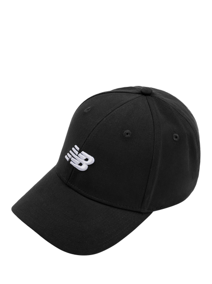 New Balance Kids' Small Logo Cotton Baseball Cap, Caviar, Caviar