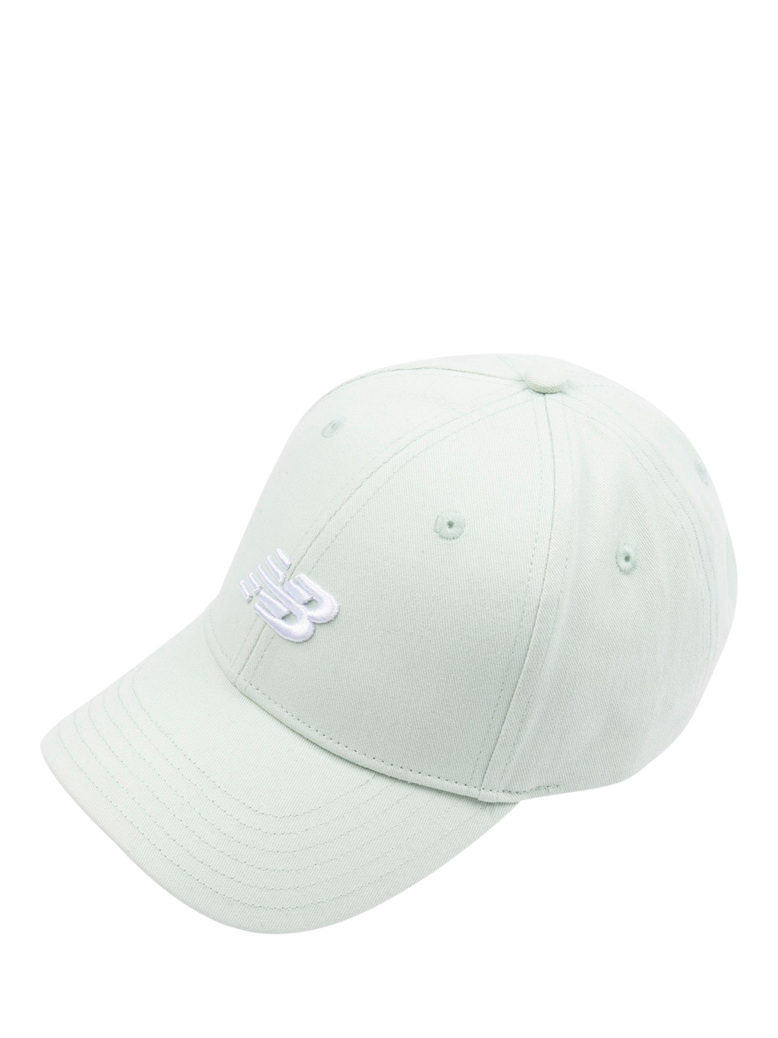 Product image 1 of 3, which shows New Balance Kids' Small Logo Baseball Cap , Natural Mint, One Size