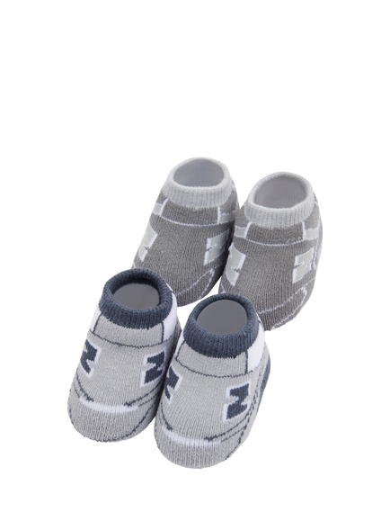 New Balance Kids' Bootie Set, Pack of 2 - view 2, Grey Matter/Multi