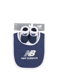 New Balance Bib and Booties Set, Navy