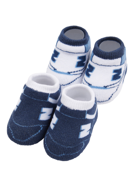 New Balance Baby Bootie Set, Pack of 2, Navy - view 2, Navy
