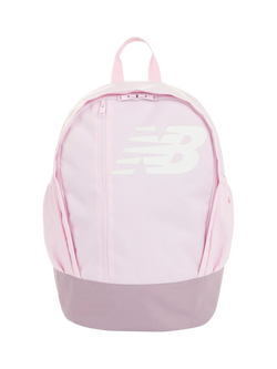 New Balance Kids' Contrast Backpack, Light Raspberry