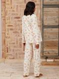 Chelsea Peers Dinosaur Maternity Pyjama Set, Off White/Multi