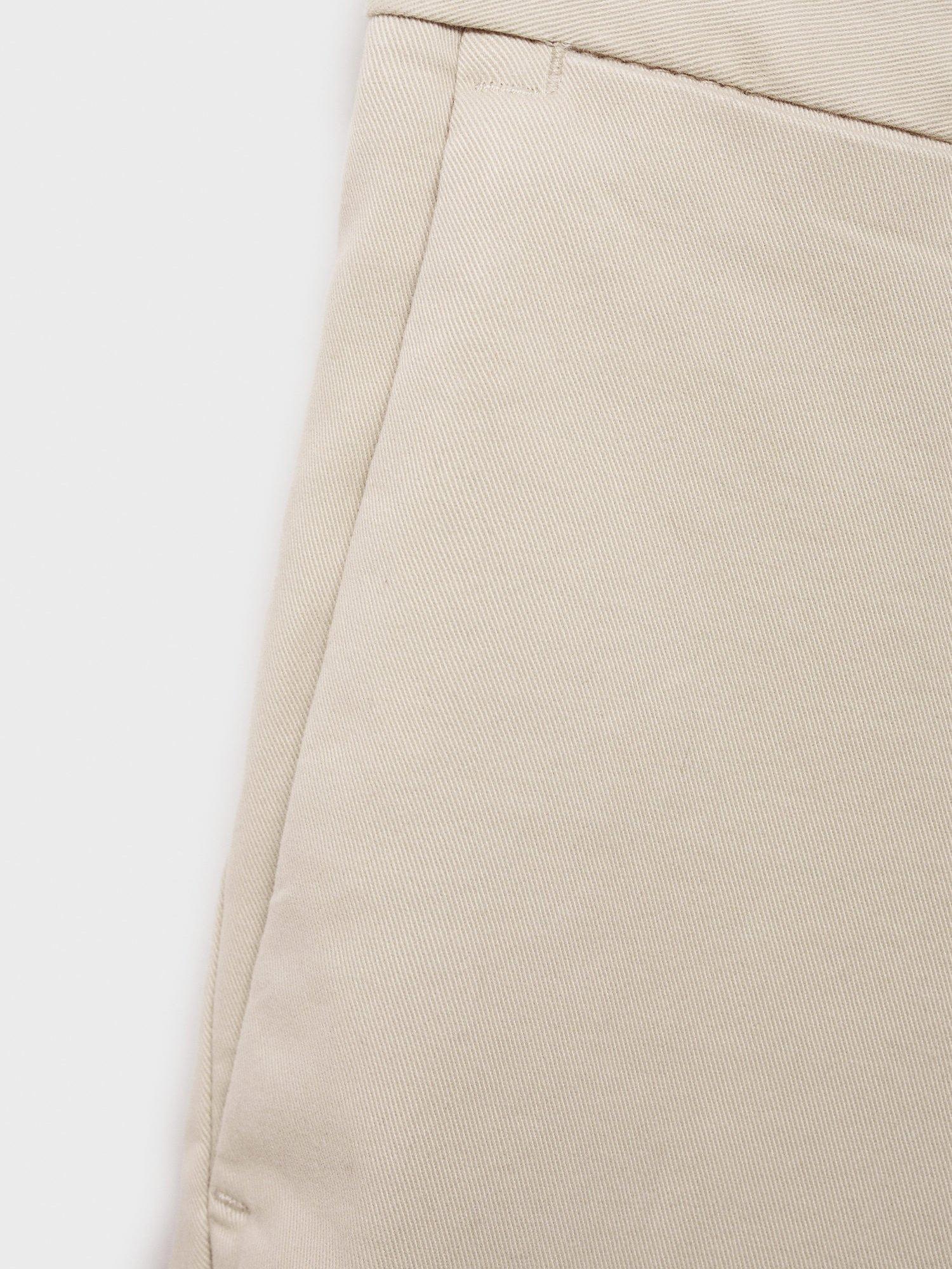 Product image 5 of 8, which shows Mango Barna Slim Fit Chinos, Lt Pastel Brown, 38