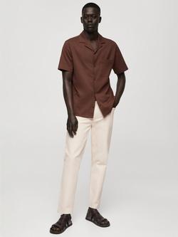 Mango Ben Slim Tapered Jeans - view 2, Light Beige