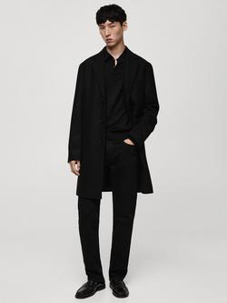 Mango Patrick Slim Jeans, Open Grey Black - view 2, Open Grey Black