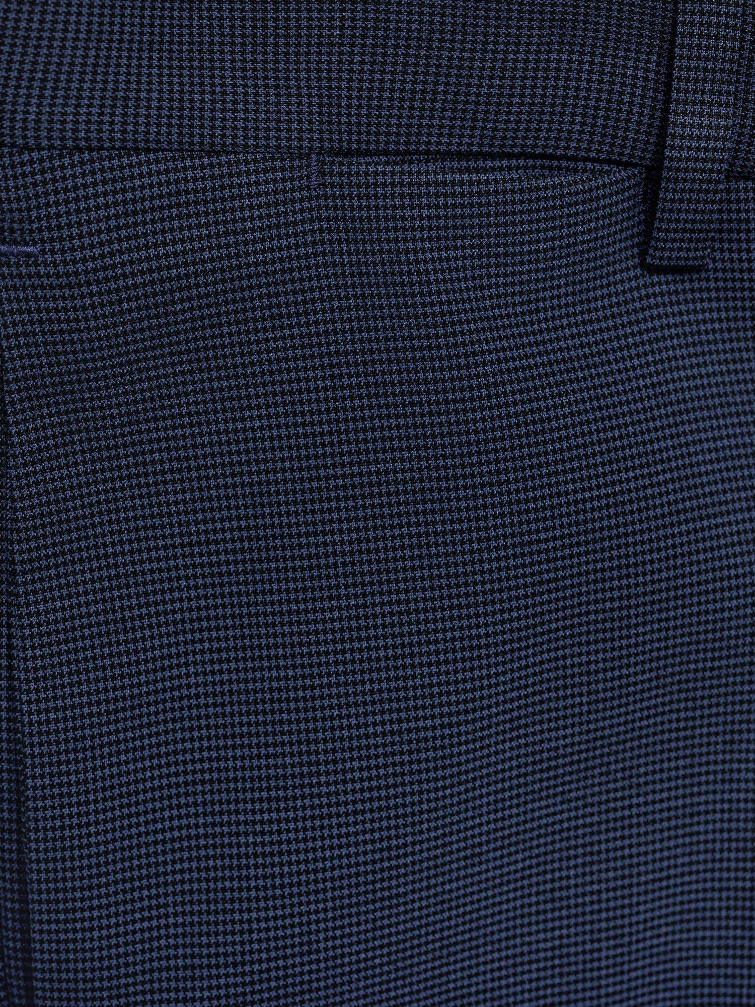 Product image 5 of 8, which shows Mango Paris Super Slim Fit Trousers, Medium Blue, 30