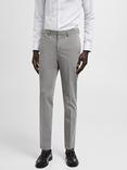 Mango Paris Super Slim Fit Trousers, Grey