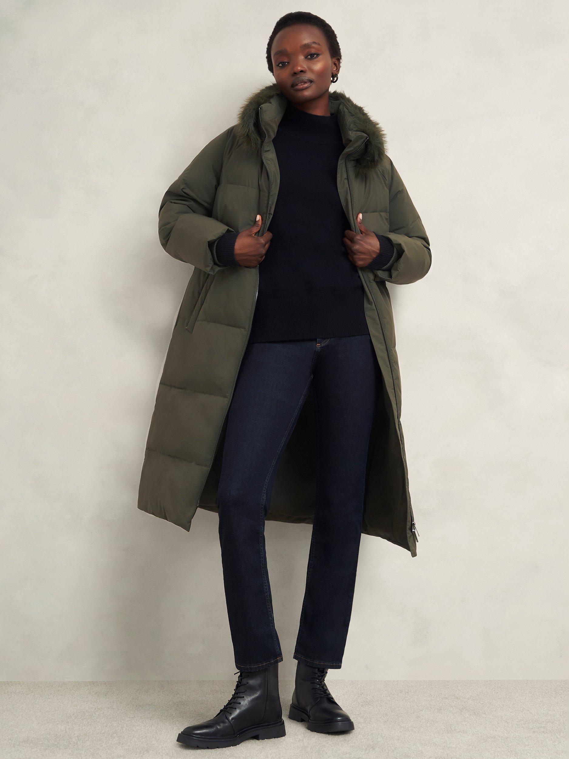 Midi puffer jacket best sale