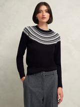 ホブズ HOBBS DESTINY STRIPE KNIT （BLACK MULTI） Reena Sparkle Ribbed Knitted Cardigan | Hobbs UK |
