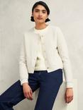 Hobbs Zayla Sparkle Jacket, Ivory
