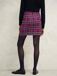 Hobbs Ruthie Pure Wool Tweed Skirt, Pink/Multi