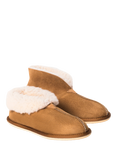 Celtic & Co. Sheepskin Bootee Slippers, Spice