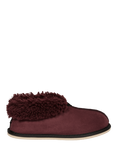 Celtic & Co. Sheepskin Bootee Slippers, Merlot