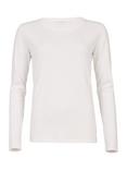 Celtic & Co. Jersey Long Sleeve Top, Chalk